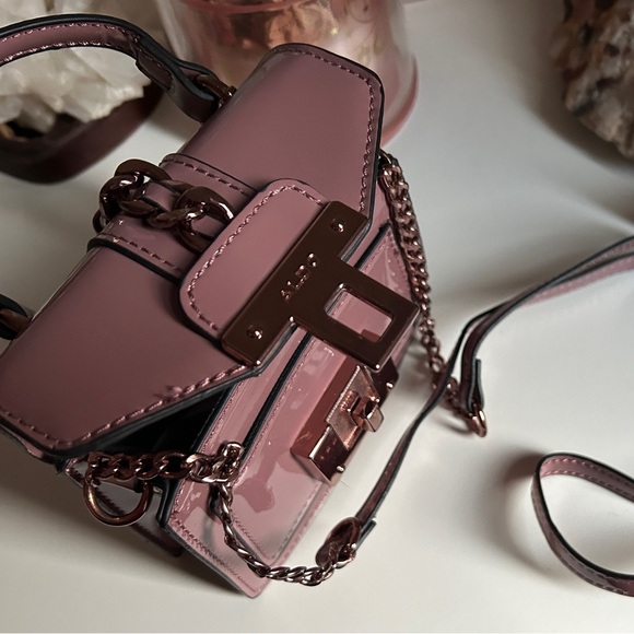 Brand new small mauve Aldo handbag - Picture 8 of 11